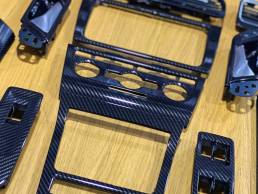 car wrap carbon dash south coast wrapping