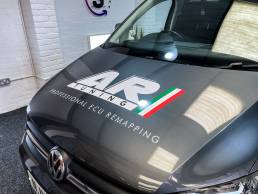 Signwriting Southampton AR Tuning VW Caddy South Coast Wrapping