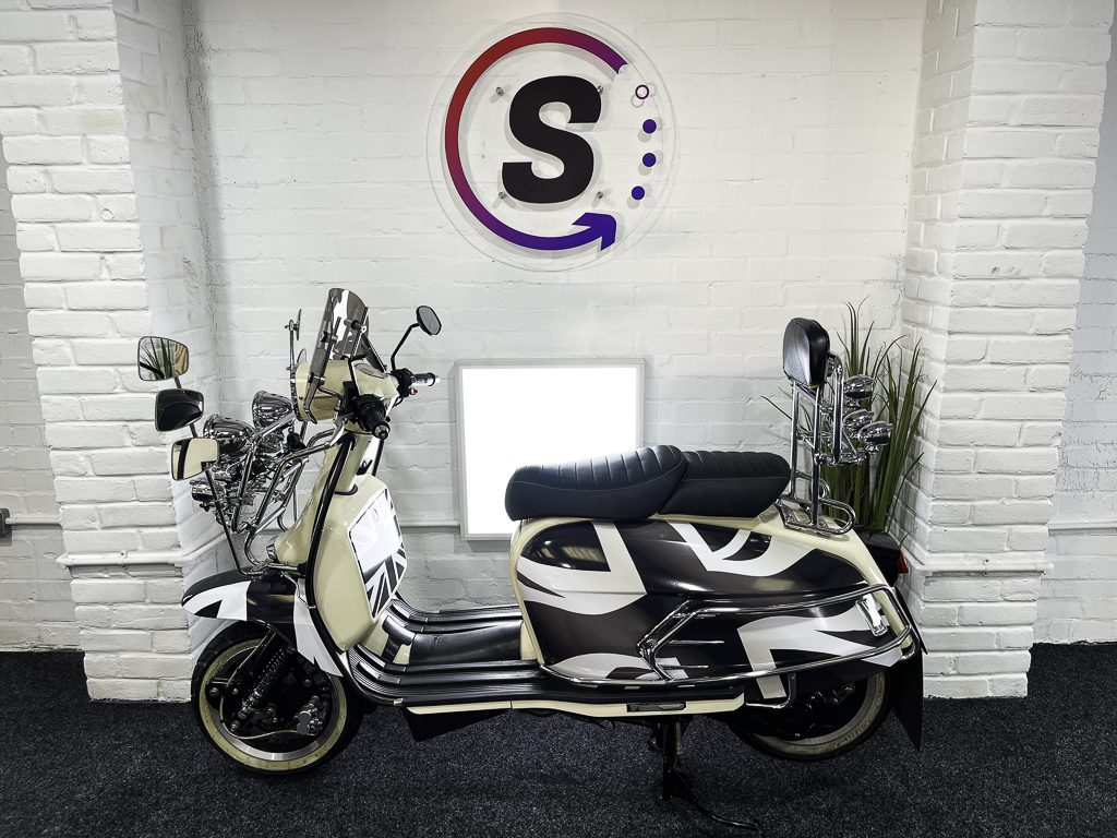 printed scooter wrap portsmouth south coast wrapping