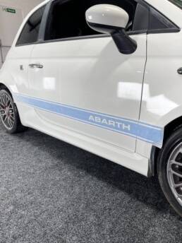 abarth coloured stripes