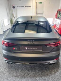 Matte Black Audi S5