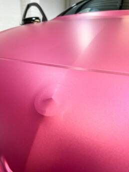 Pink Mercedes A Class Exterior Colour Change