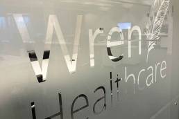 windows frosting wren healthcare south coast wrapping