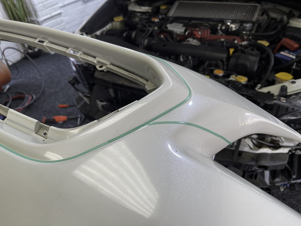 Front Bumper Wrap 3M Knifeless Tape