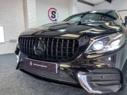 Chrome Delete Mercedes e class coupe south coast wrapping