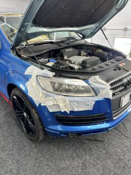 South Coast Wrapping Audi Q7 Headlight Restoration and PPF