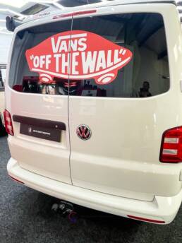 VW Transporter Printed Wrap South Coast Wrapping