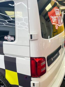 VW Transporter Printed Wrap South Coast Wrapping