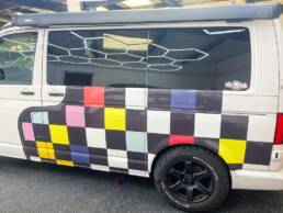 VW Transporter Printed Wrap South Coast Wrapping