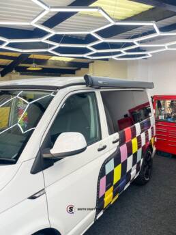 VW Transporter Printed Wrap South Coast Wrapping