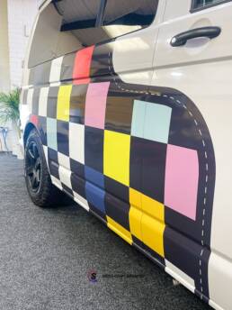 VW Transporter Printed Wrap South Coast Wrapping