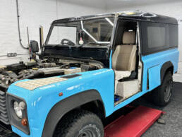 3M Sky Blue Land Rover Defender Full Colour Change