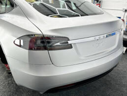 3M Satin White Aluminium Tesla 75D Full Colour Change