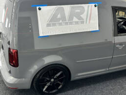 Avery Nardo Grey Volkswagen Caddy with Signwriting