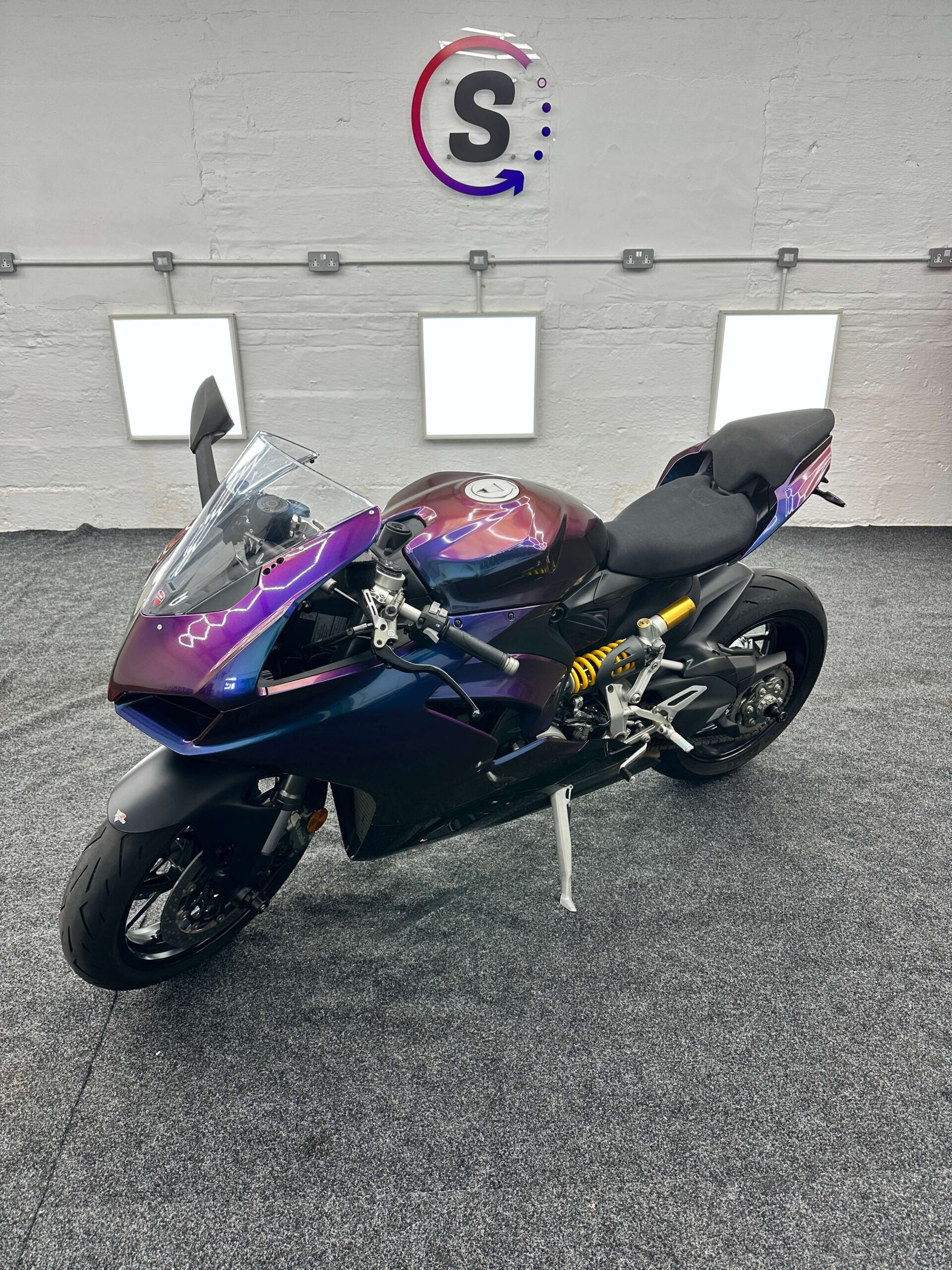 wrapped ducati rushing riptide south coast wrapping
