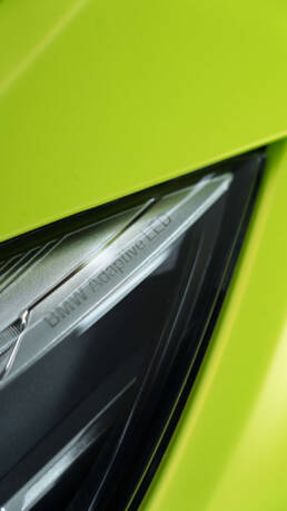 BMW Full colour change Lime Lizard South Coast Wrapping