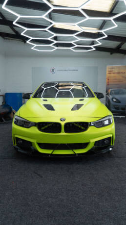 BMW Full colour change Lime Lizard South Coast Wrapping