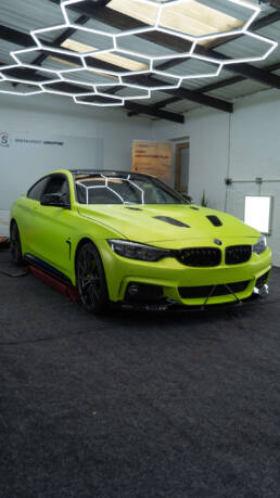 BMW Full colour change Lime Lizard South Coast Wrapping