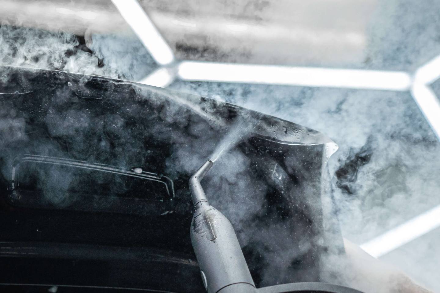 Application solution beneath clear paint protection film