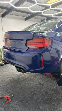 South Coast Wrapping BMW M2 Avery Indigo Blue Full Colour Change