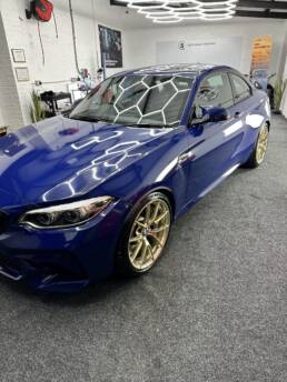 South Coast Wrapping BMW M2 Avery Indigo Blue Full Colour Change