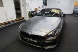 South Coast Wrapping BMW Z4 STEK PPF Front End