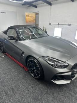 South Coast Wrapping BMW Z4 STEK PPF Front End