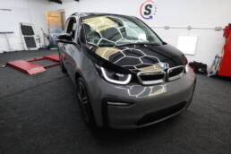 South Coast Wrapping BMW i3 Gloss Grey Exterior Colour Change