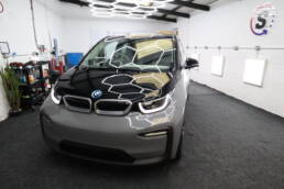 South Coast Wrapping BMW i3 Gloss Grey Exterior Colour Change