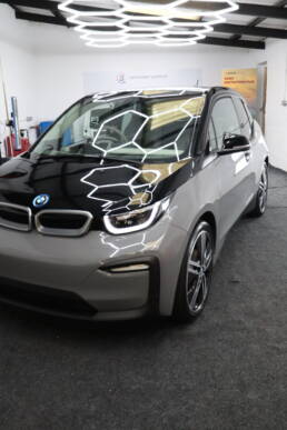 South Coast Wrapping BMW i3 Gloss Grey Exterior Colour Change