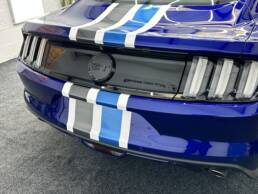 South Coast Wrapping Ford Mustang GT Machine Polish and Stripes