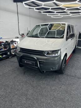 South Coast Wrapping LWB VW Transporter 3M Matte Metallic Pine Green