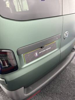 South Coast Wrapping LWB VW Transporter 3M Matte Metallic Pine Green