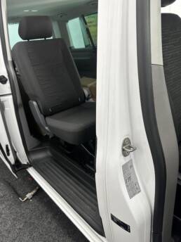 South Coast Wrapping LWB VW Transporter Full Colour Change 3M Gloss White