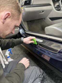 South Coast Wrapping Porsche 911 Turbo Stripes and Carbon