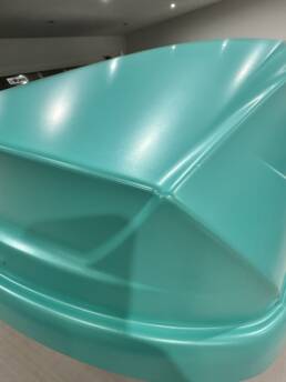 South Coast Wrapping Roof Box PWF Matte Caribbean Mint