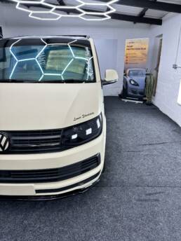 South Coast Wrapping SWB VW Transporter Arlon Gloss Sand with Matte Laminate