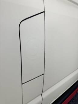 South Coast Wrapping SWB VW Transporter Arlon Gloss Sand with Matte Laminate