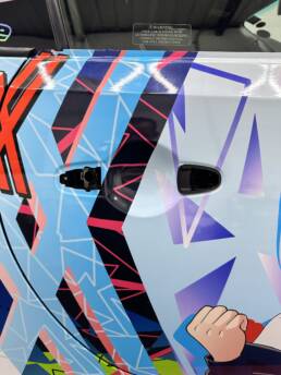 South Coast Wrapping Toyota GT86 Anime Printed Wrap Arlon SLx