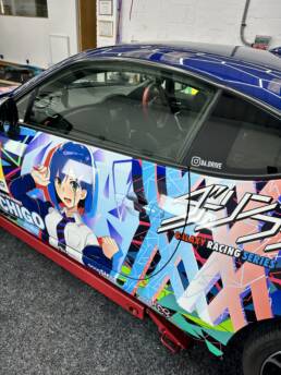 South Coast Wrapping Toyota GT86 Anime Printed Wrap Arlon SLx