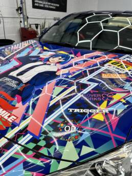 South Coast Wrapping Toyota GT86 Anime Printed Wrap Arlon SLx