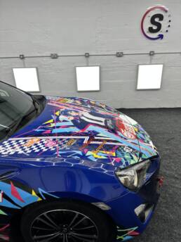 South Coast Wrapping Toyota GT86 Anime Printed Wrap Arlon SLx