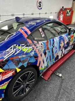 South Coast Wrapping Toyota GT86 Anime Printed Wrap Arlon SLx