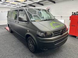 South Coast Wrapping VW Transporter 3M Matte Black and Signwriting