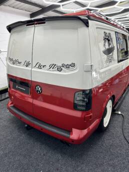 South Coast Wrapping Volkswagen Transporter Half Wrap