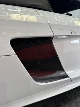 South Coast Wrapping Audi R8 Carbon Side Pods and Mirrors