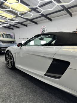 South Coast Wrapping Audi R8 Carbon Side Pods and Mirrors