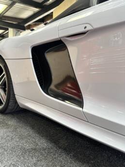 South Coast Wrapping Audi R8 Carbon Side Pods and Mirrors