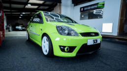 South Coast Wrapping Ford Fiesta Celebration Door Mirror and Side Wrap