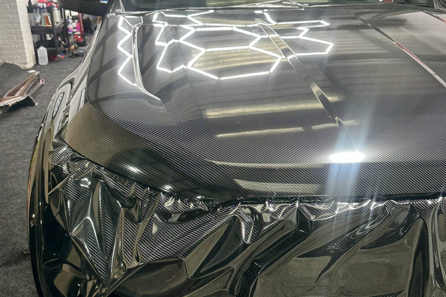 Ford Ranger carbon-effect paint protection film